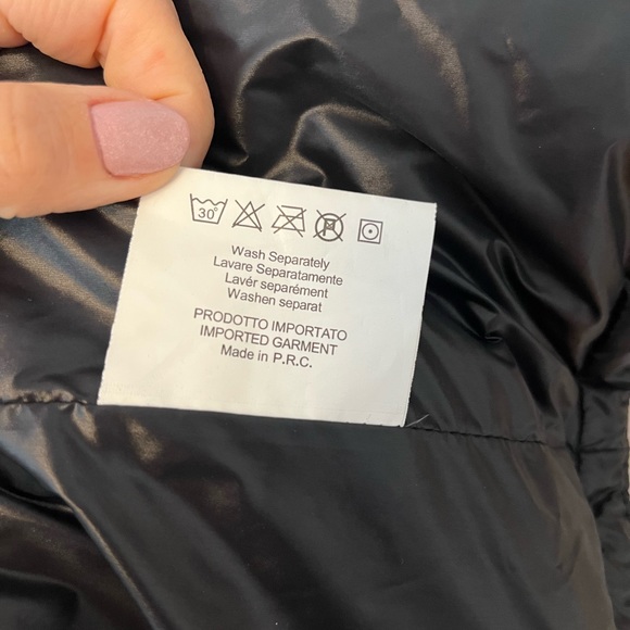 Elisabetta Franchi black down jacket - Picture 10 of 10